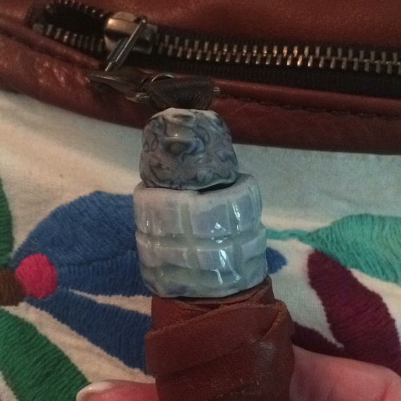 Hand crafted UNIQUE leather bag - Picture 5 of 7